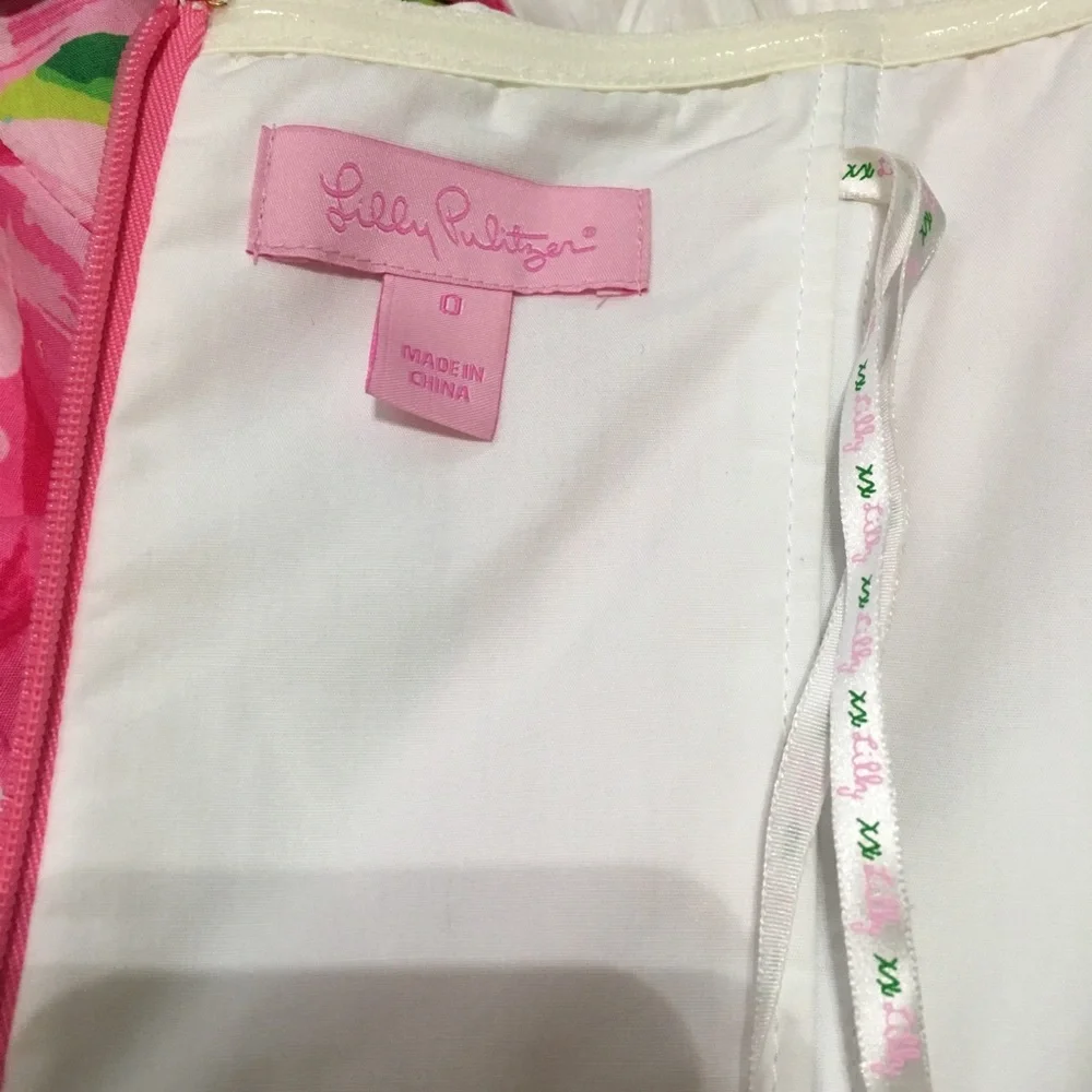 Lilly Pulitzer Hotty Pink First Impressions Dress - Picture 6 of 8